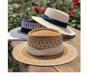 Chapeau De Paille Tress C Vento spring-straw-hat