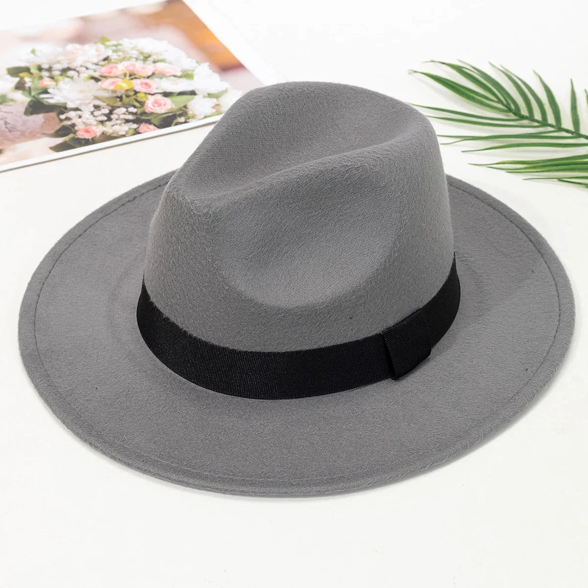 Chapeau Fedora - Casual spring-straw-hat