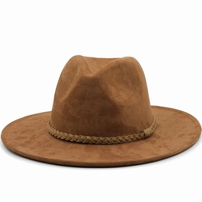 Chapeau Fedora - Ribbon spring-straw-hat