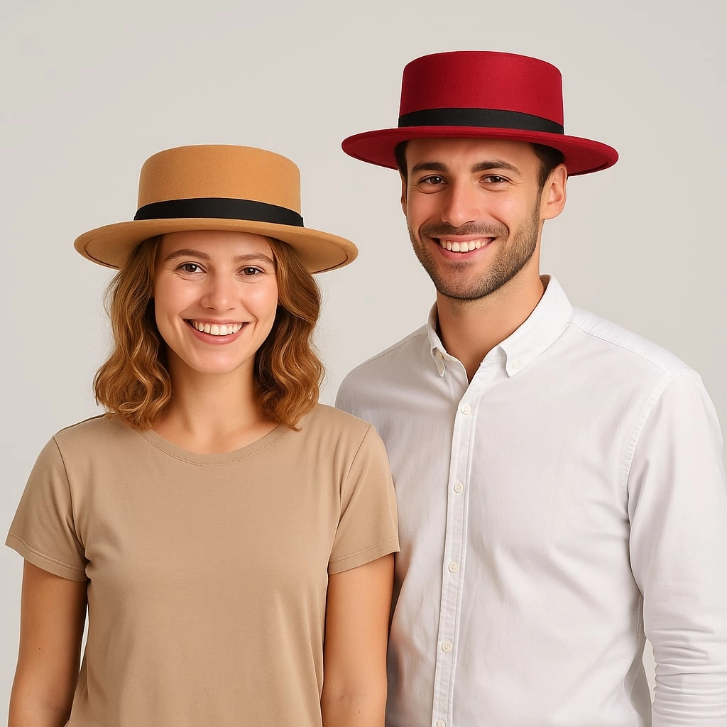 Chapeau Fedora Classe Plat