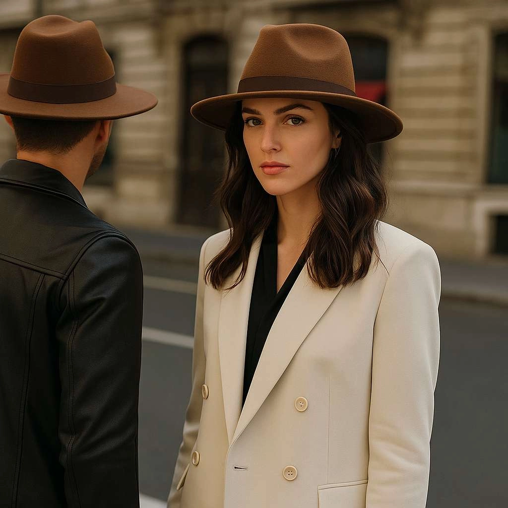 Chapeau Fedora Coton - lgance