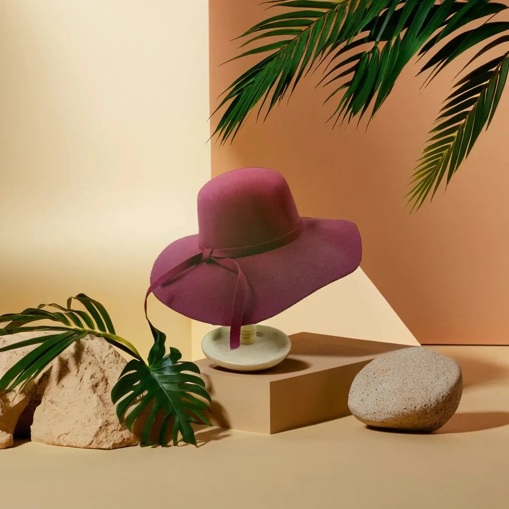 Chapeau Fedora Femme Rond Classe