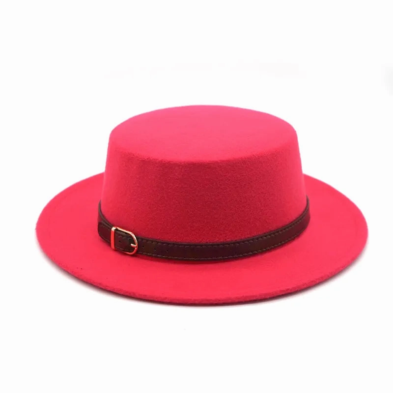 Chapeau Fedora Plat Classy Chic