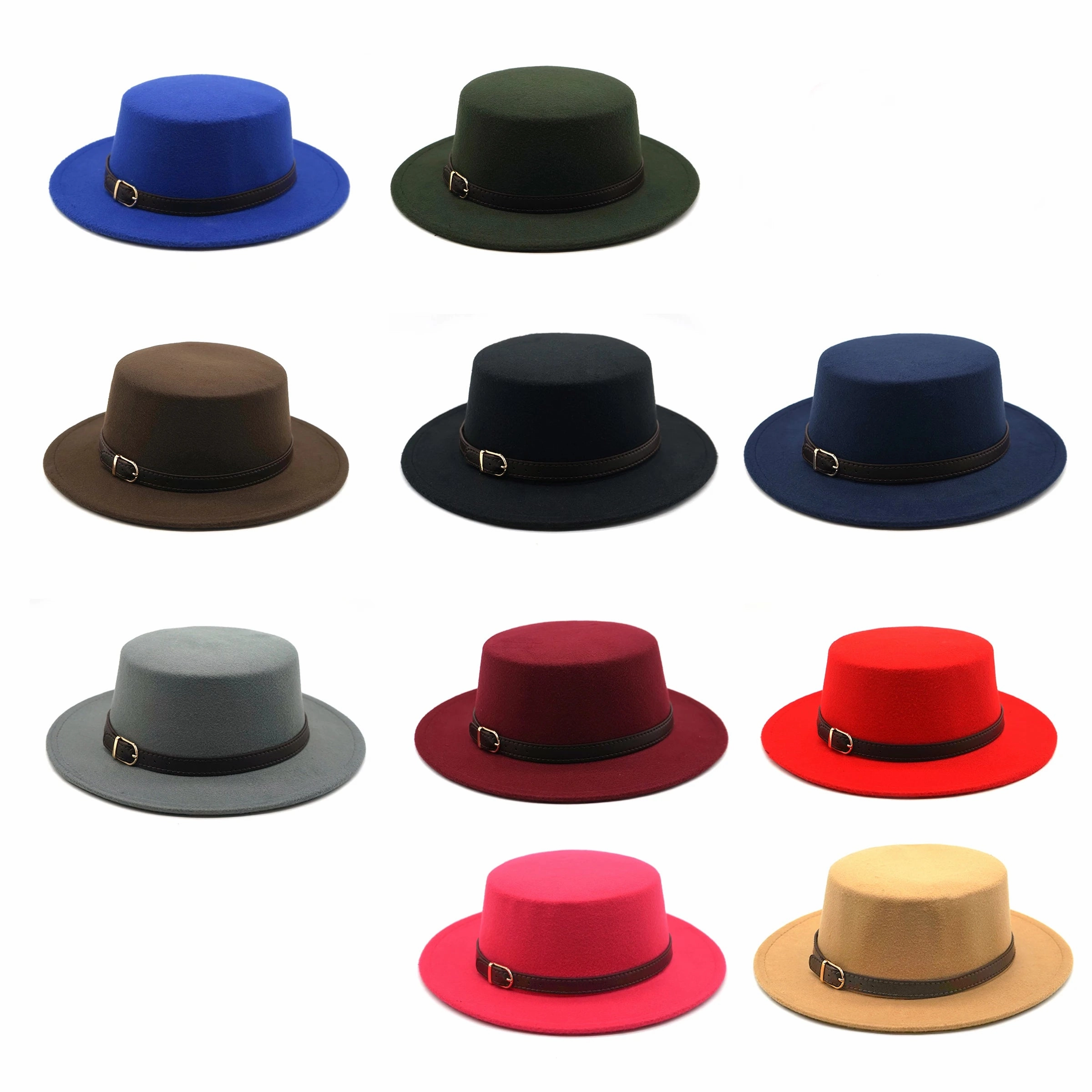 Chapeau Fedora Plat Classy Chic