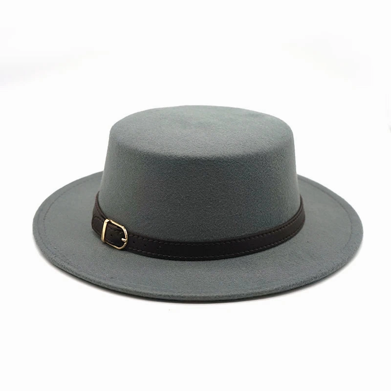 Chapeau Fedora Plat Classy Chic