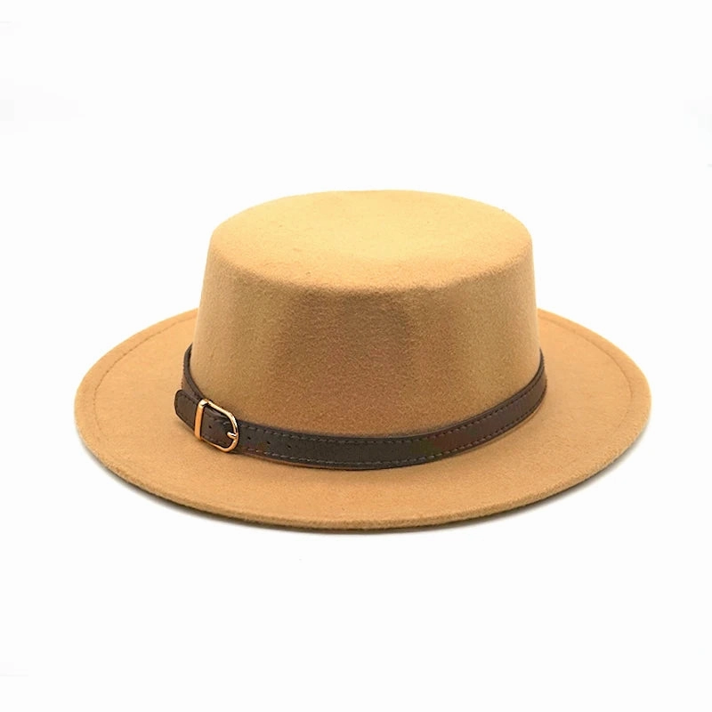 Chapeau Fedora Plat Classy Chic