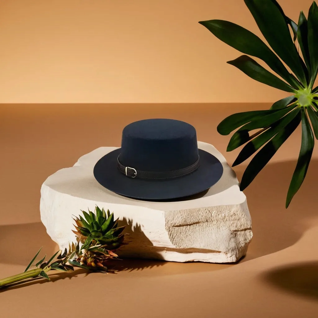 Chapeau Fedora Plat Classy Chic