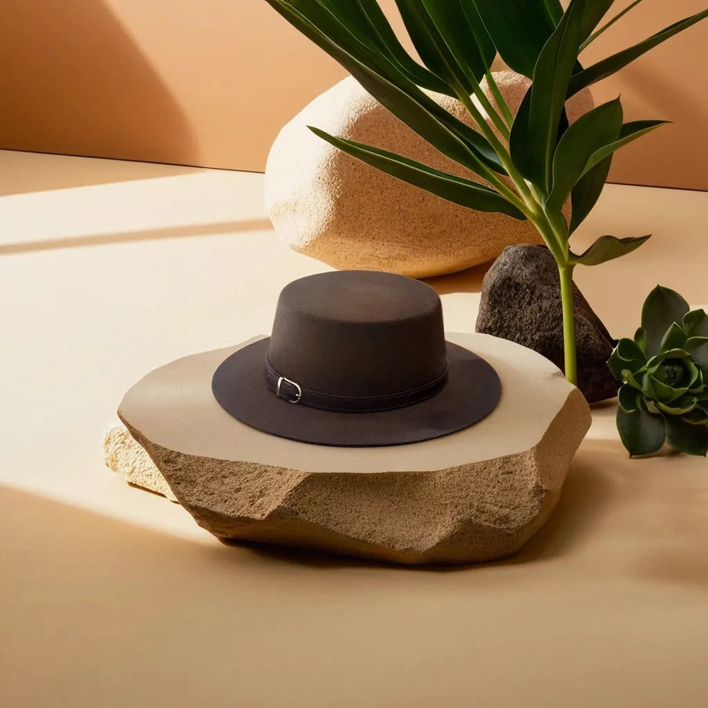 Chapeau Fedora Plat Classy Chic