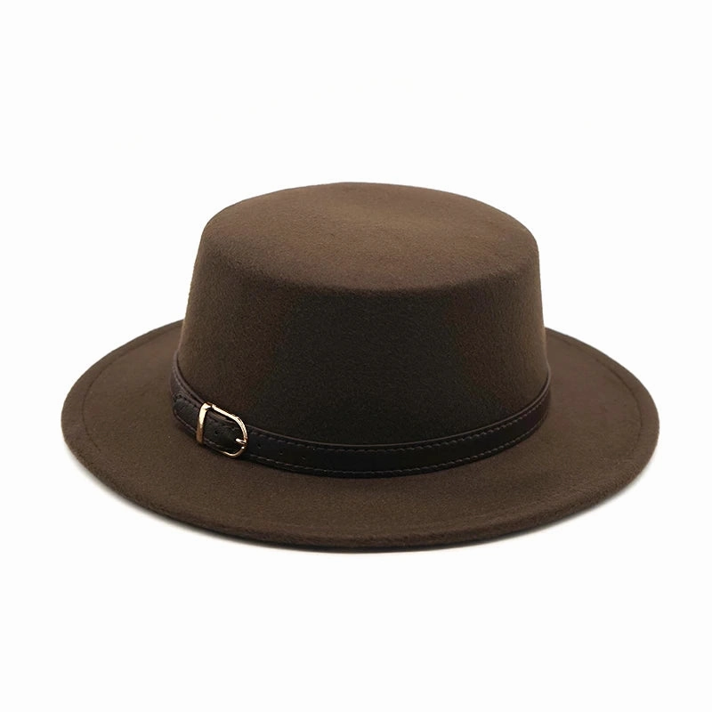 Chapeau Fedora Plat Classy Chic