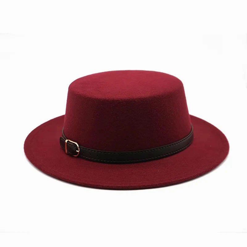 Chapeau Fedora Plat Classy Chic