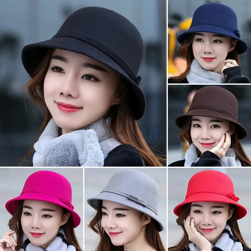 Chapeau Melon Cloche Femme - Ajustable spring-straw-hat