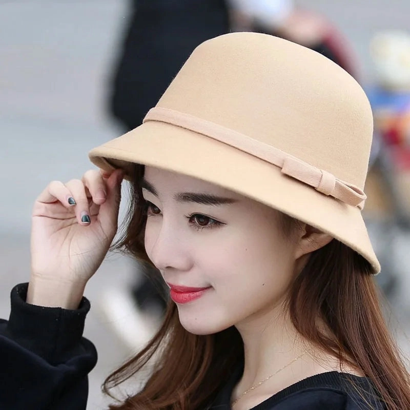Chapeau Melon Cloche Femme - Ajustable