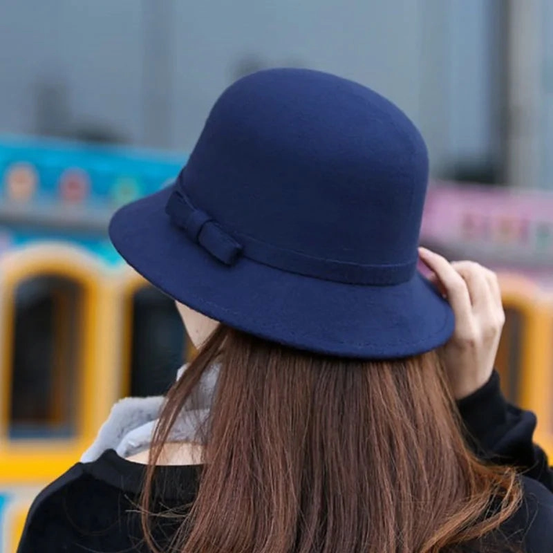 Chapeau Melon Cloche Femme - Ajustable