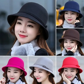 Chapeau Melon Cloche Femme - Ajustable spring-straw-hat