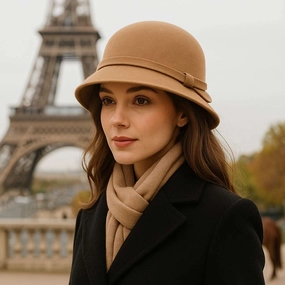 Chapeau Melon Cloche Femme - Chic & Classe spring-straw-hat