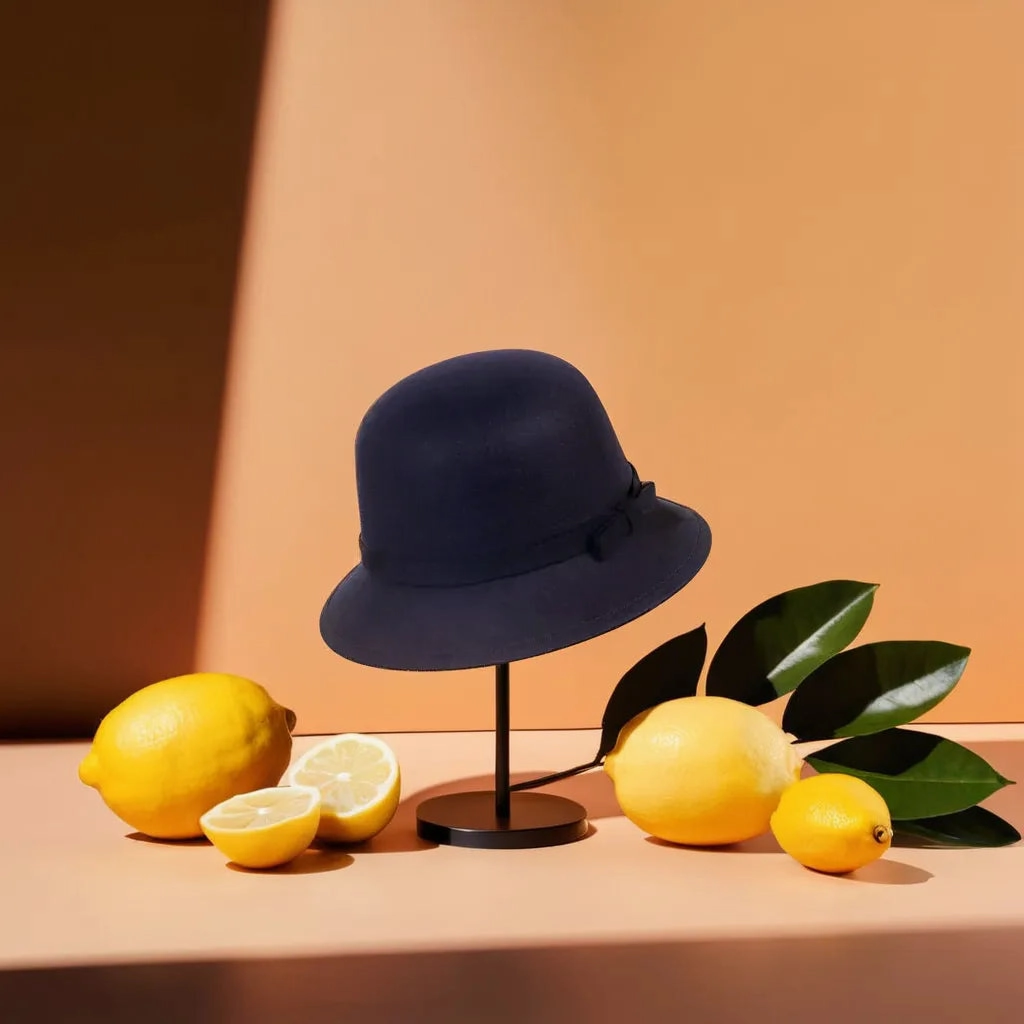 Chapeau Melon Cloche Femme - Chic & Classe