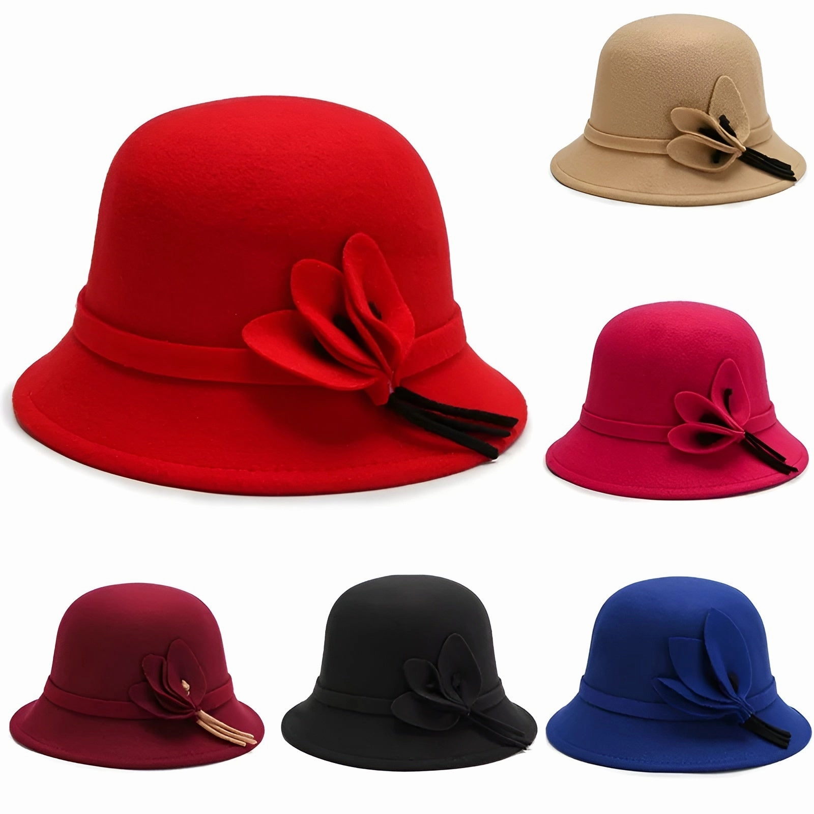 Chapeau Melon Cloche Femme - Harmonie