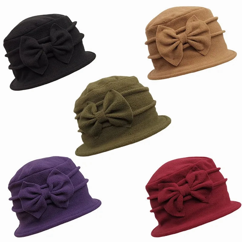 Chapeau Melon Cloche Femme Hiver