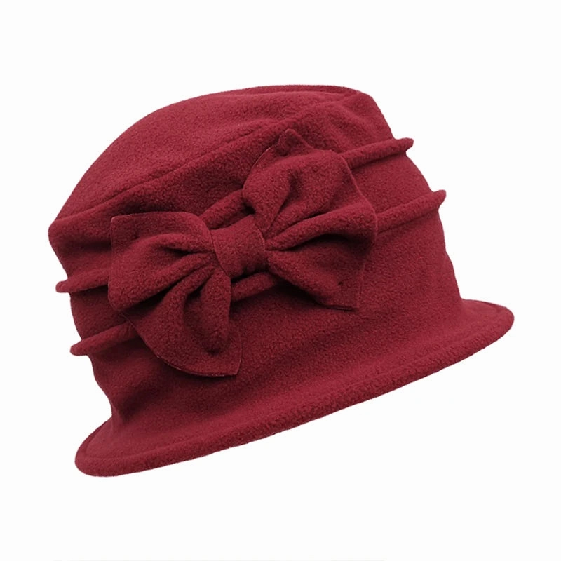 Chapeau Melon Cloche Femme Hiver