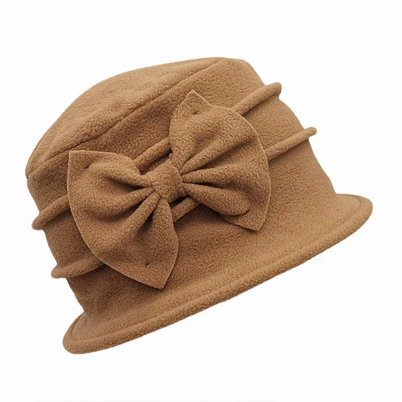 Chapeau Melon Cloche Femme Hiver
