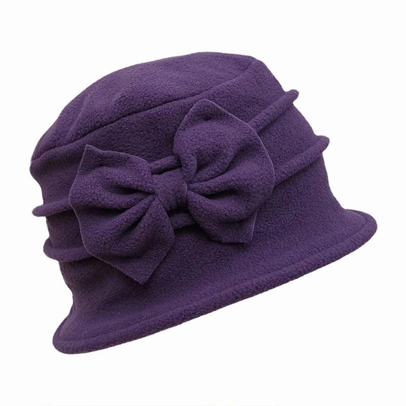 Chapeau Melon Cloche Femme Hiver