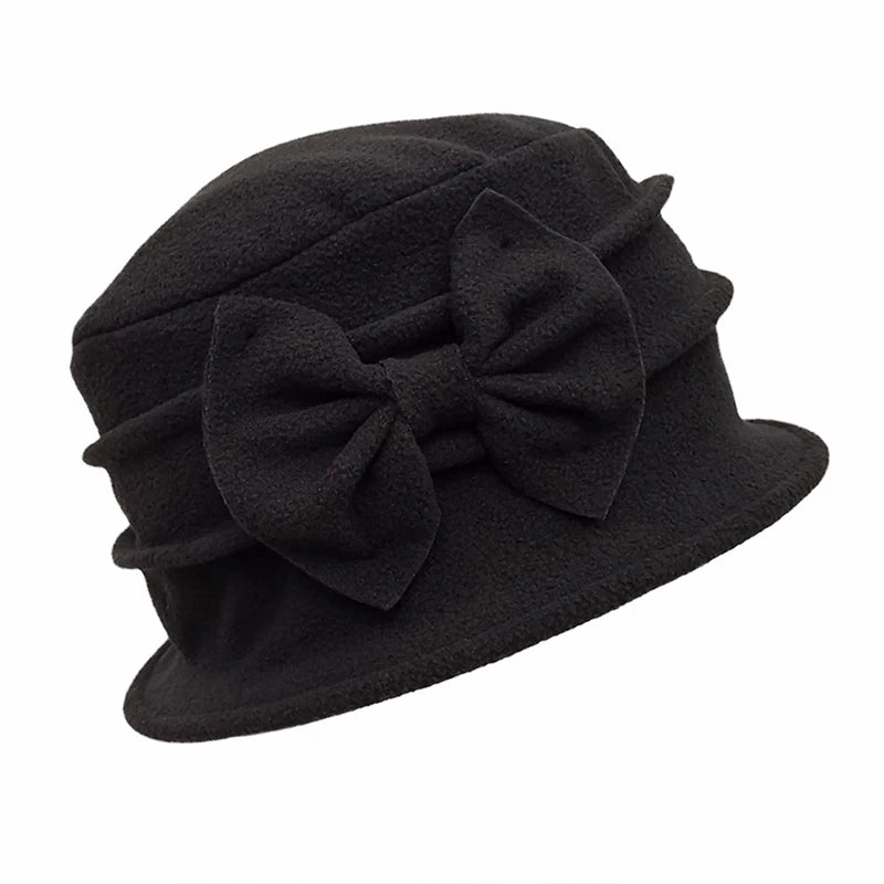 Chapeau Melon Cloche Femme Hiver