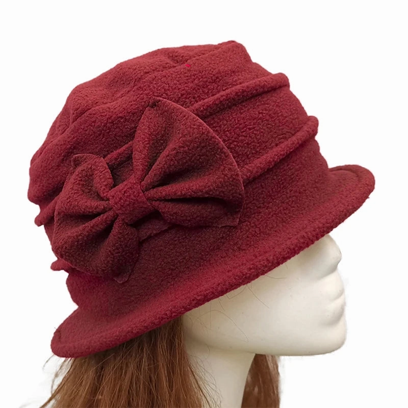 Chapeau Melon Cloche Femme Hiver
