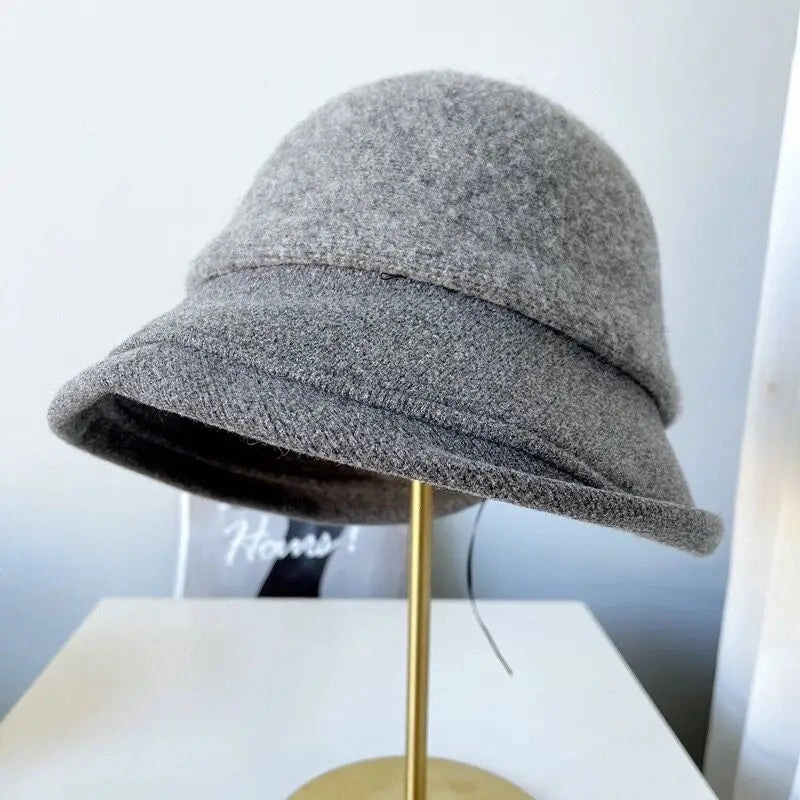 Chapeau Melon Cloche Femme pais Hiver