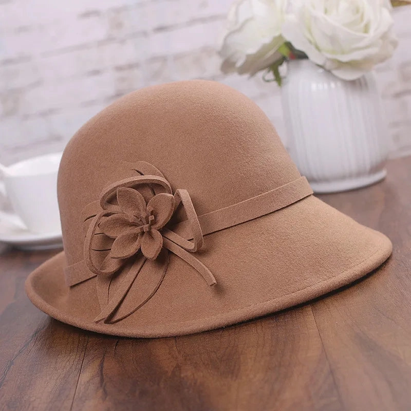 Chapeau Melon Cloche Femme Style British