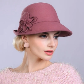 Chapeau Melon Cloche Femme Style British spring-straw-hat