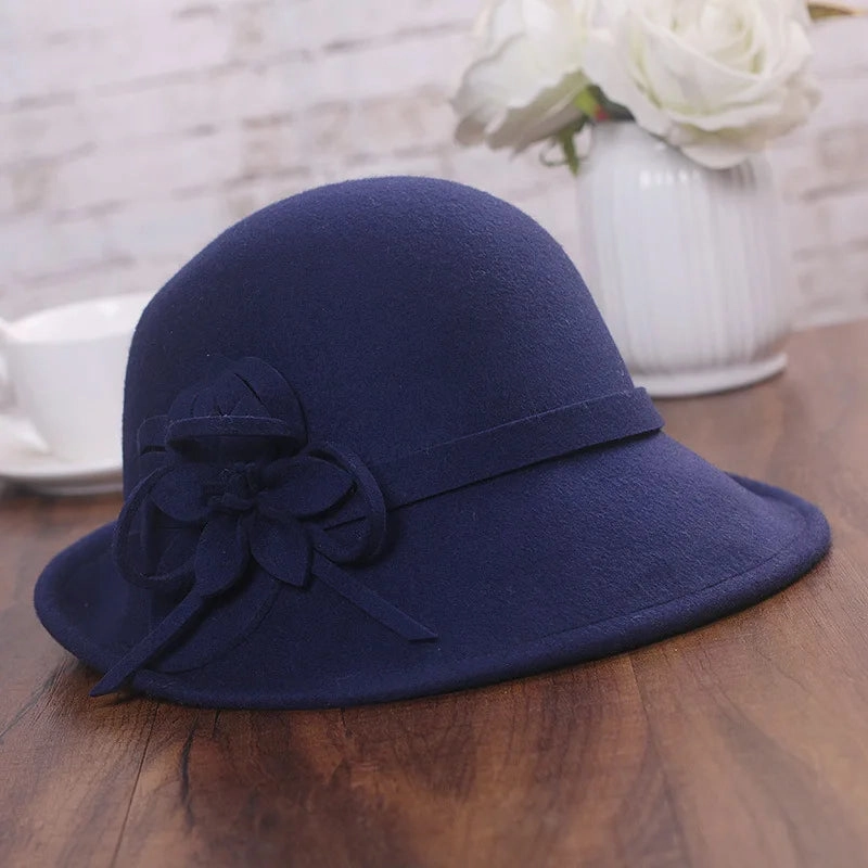 Chapeau Melon Cloche Femme Style British