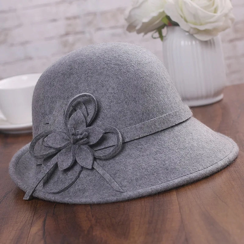 Chapeau Melon Cloche Femme Style British