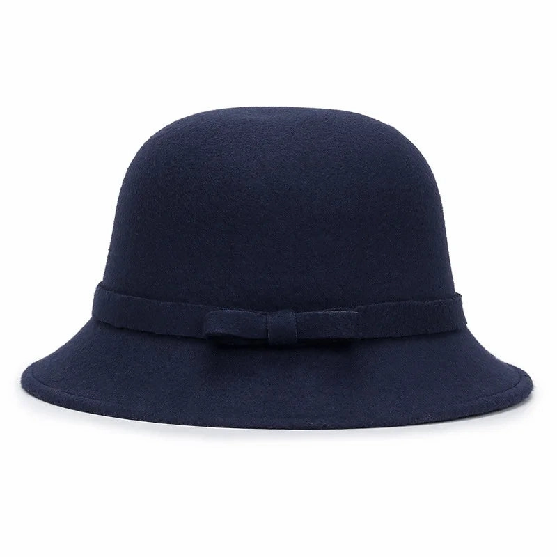 Chapeau Melon Cloche Femme Suede