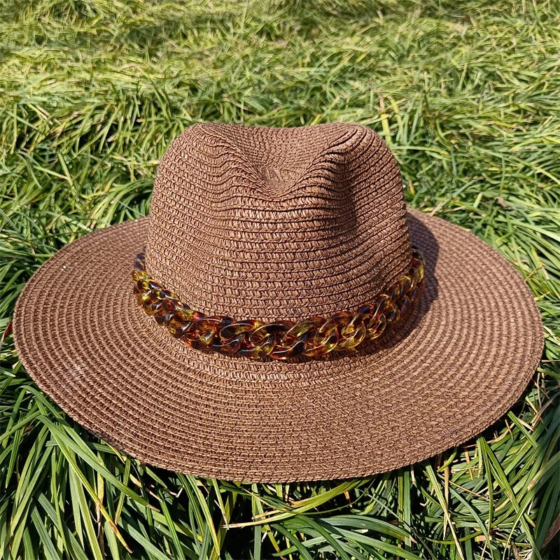 Chapeau Paille Panama Soleil