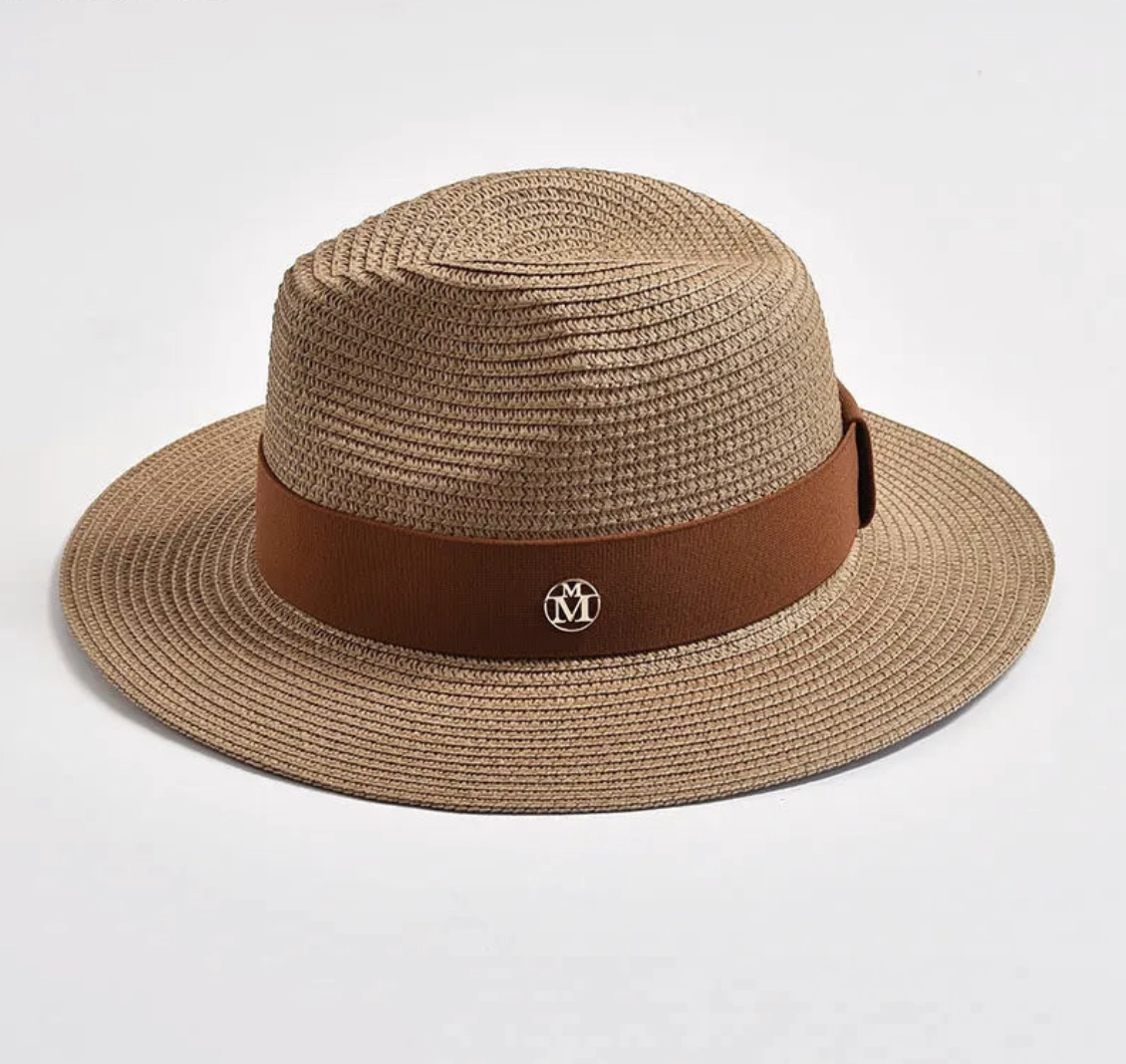 Chapeau Panama Classique Bande Contraste C Milano