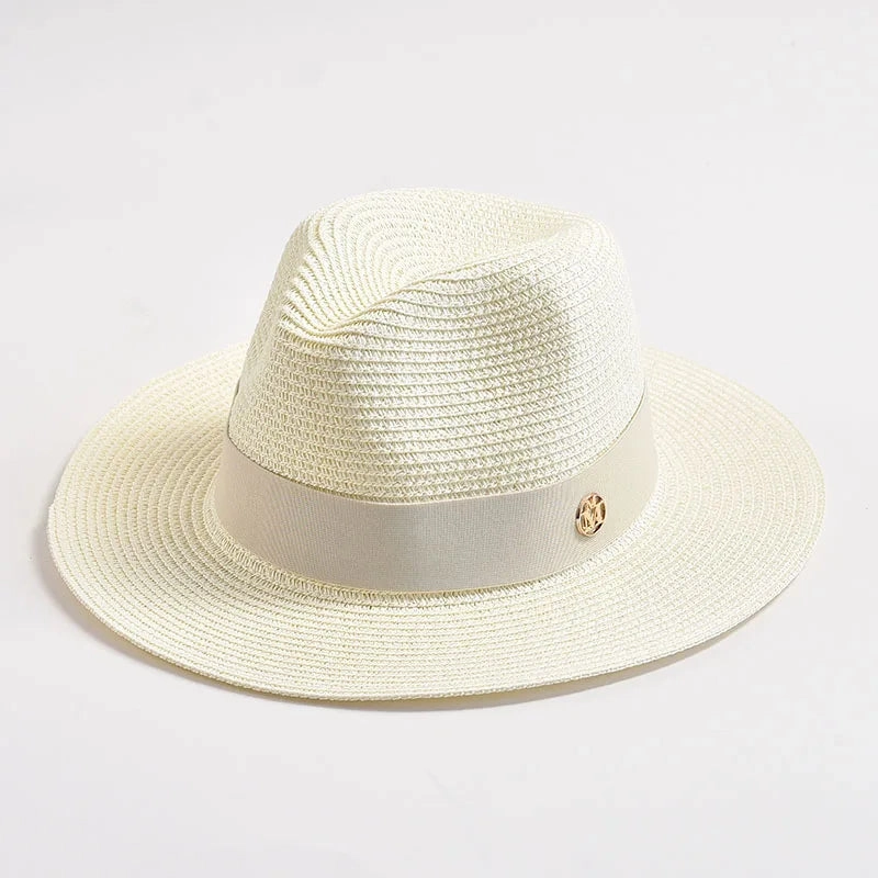 Chapeau Panama Classique Bande Contraste C Milano