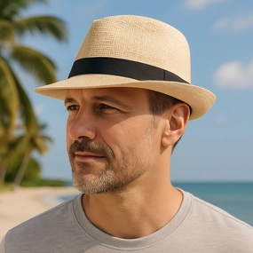 Chapeau Panama Classique C Napoli spring-straw-hat