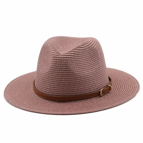 Chapeau Panama Couleur Unique spring-straw-hat