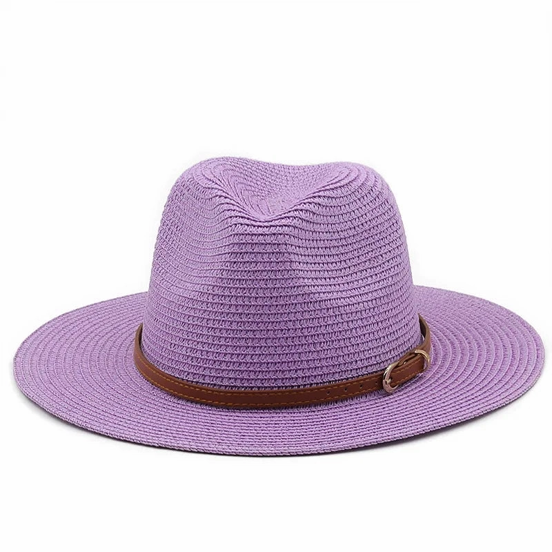 Chapeau Panama Couleur Unique
