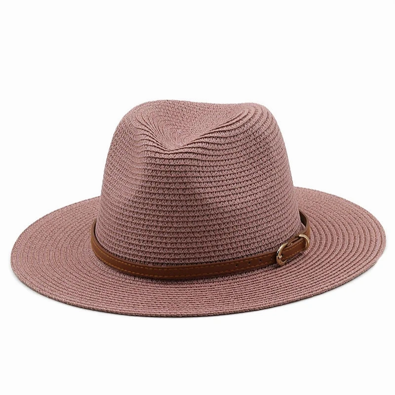 Chapeau Panama Couleur Unique spring-straw-hat