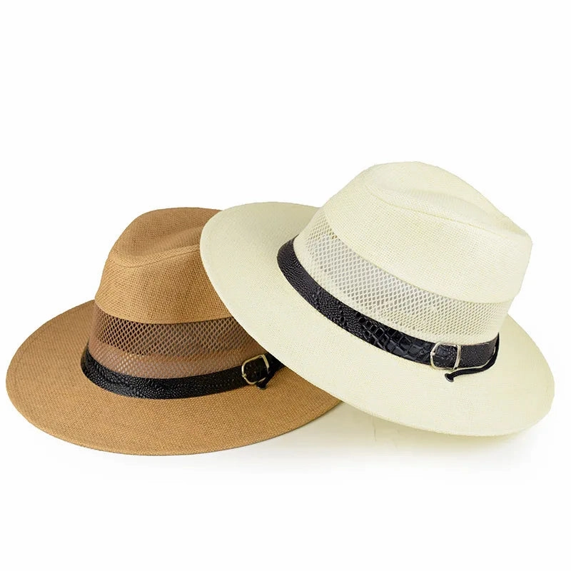 Chapeau Panama Homme Ar Avec Cordon C Solaro