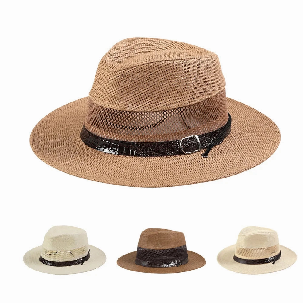 Chapeau Panama Homme Ar Avec Cordon C Solaro