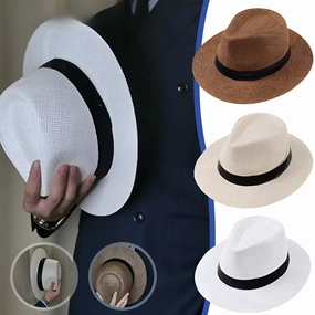 Chapeau Panama Homme Classique C Elio spring-straw-hat