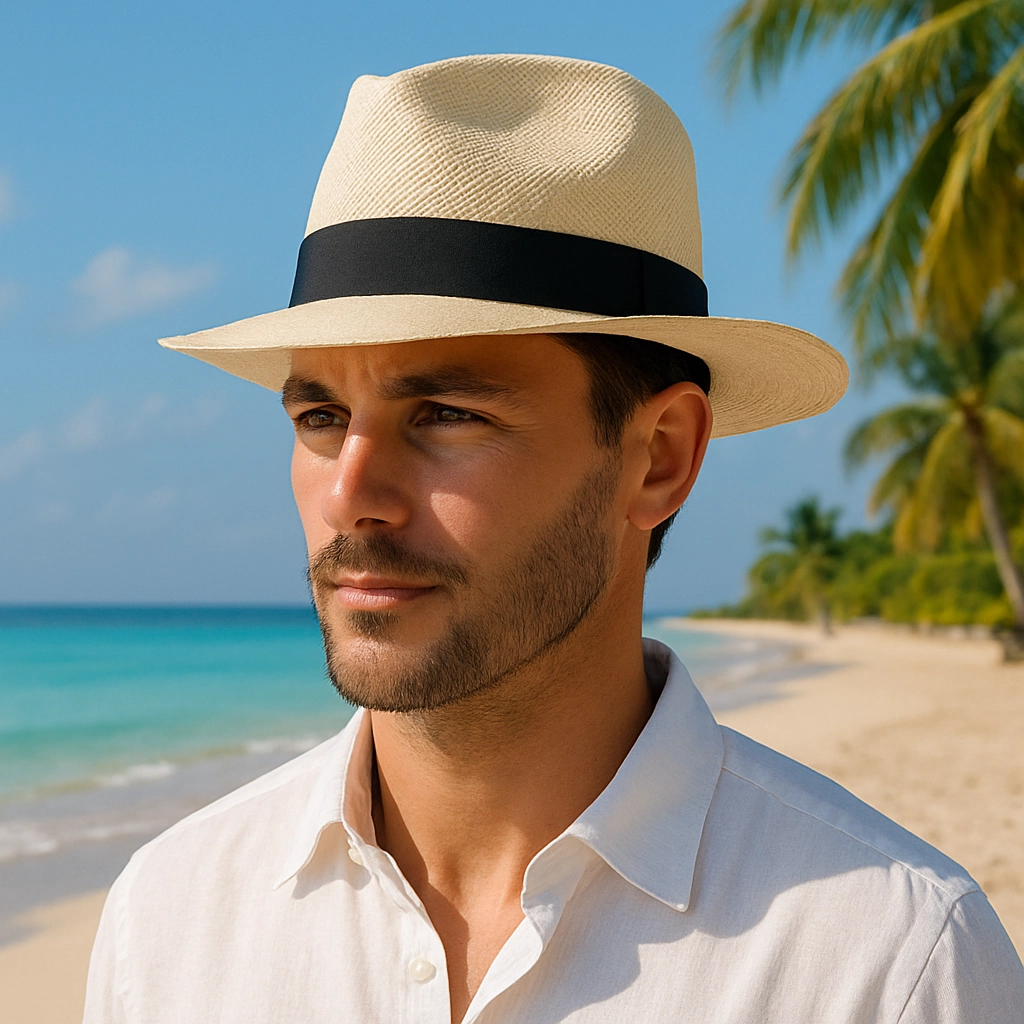 Chapeau Panama Homme Classique C Elio