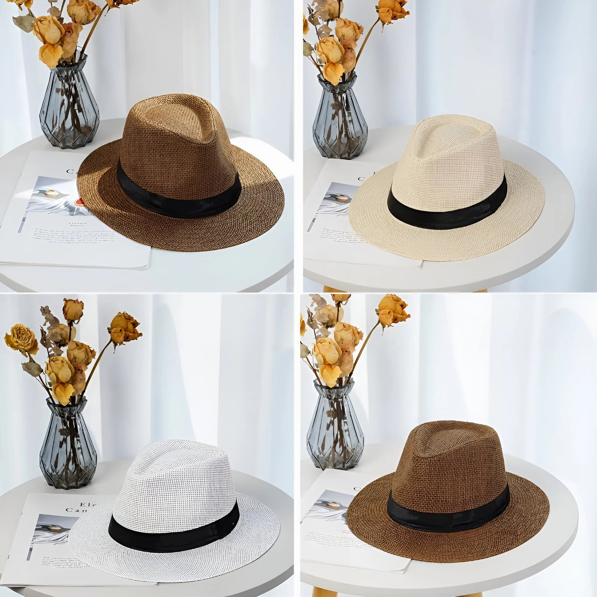 Chapeau Panama Homme Classique C Elio