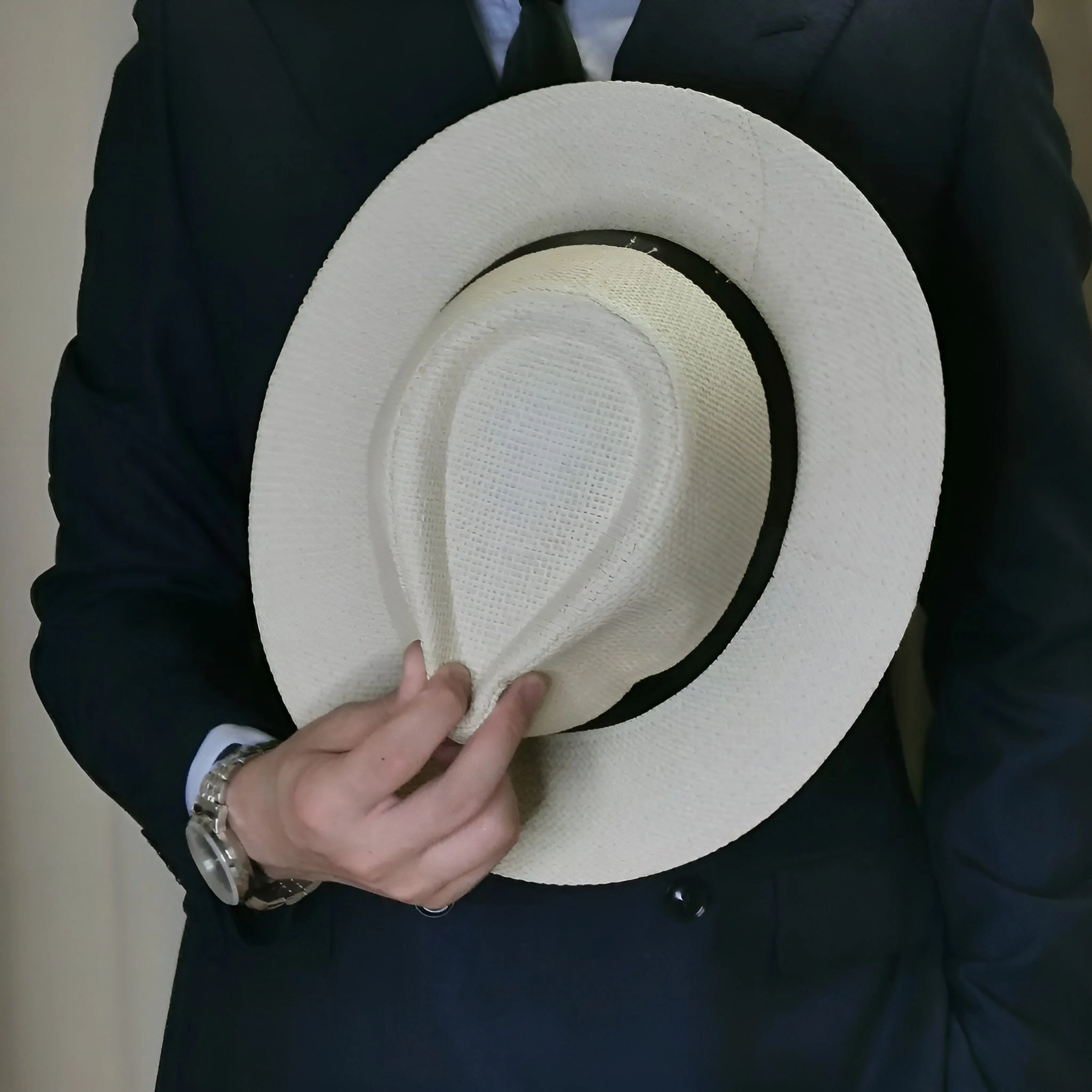Chapeau Panama Homme Classique C Elio