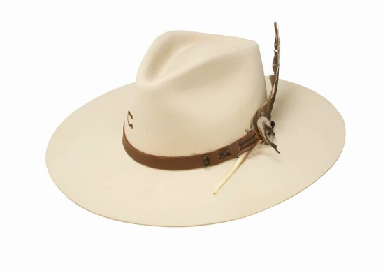 Charlie 1 Horse - TeePee - Bone/Burgundy winter-felt-cap
