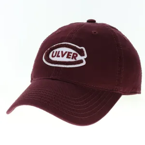 Chenille Varsity Culver Relaxed Twill Hat - Maroon casual-dad-hat