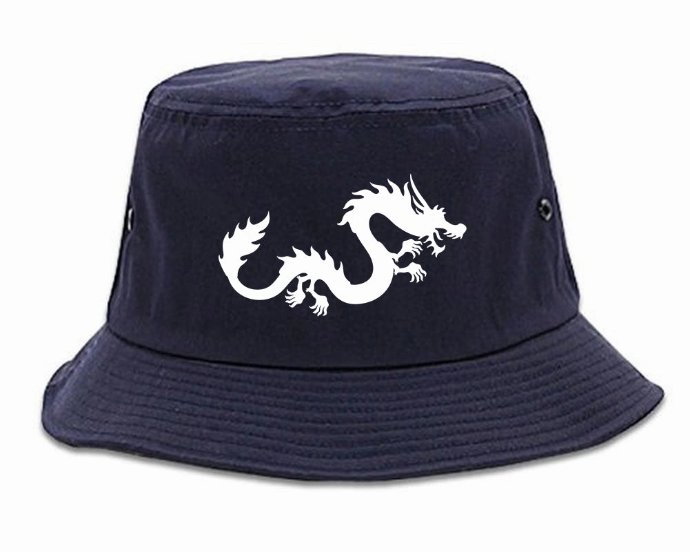 Chinese Dragon Mens Bucket Hat