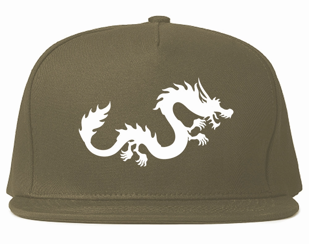 Chinese Dragon Mens Snapback Hat